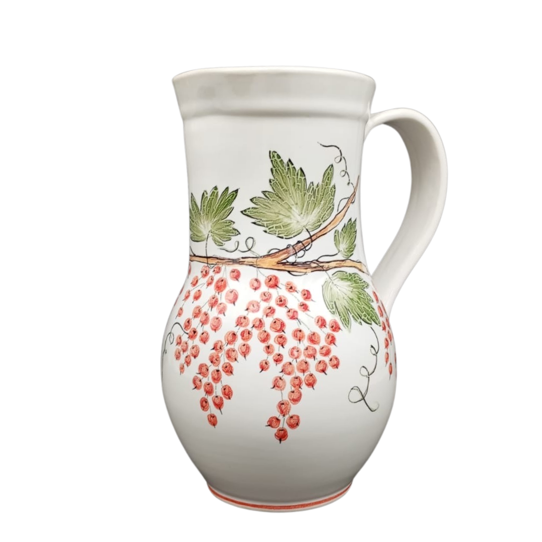 Perret Jug with Pouplard red currant motif_2