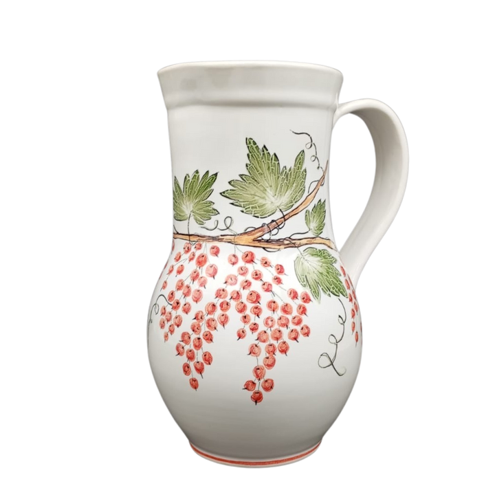 Perret Jug with Pouplard red currant motif_2