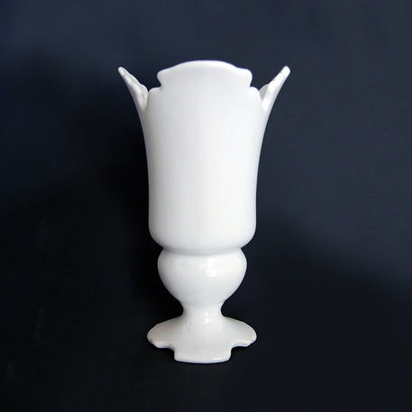 Earthenware Medicis Dentele sur pied vase