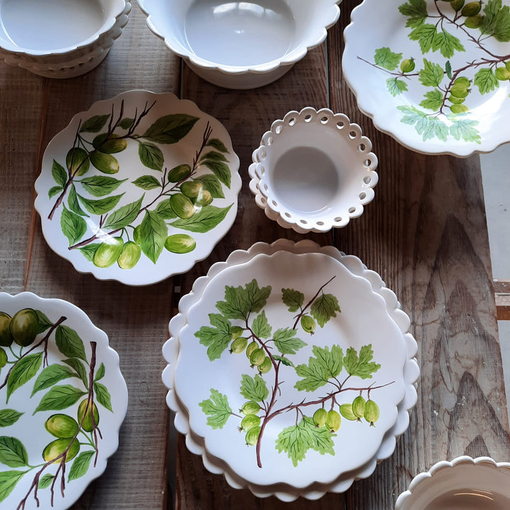 Pouplard Groseilles à maquereau Feston plate