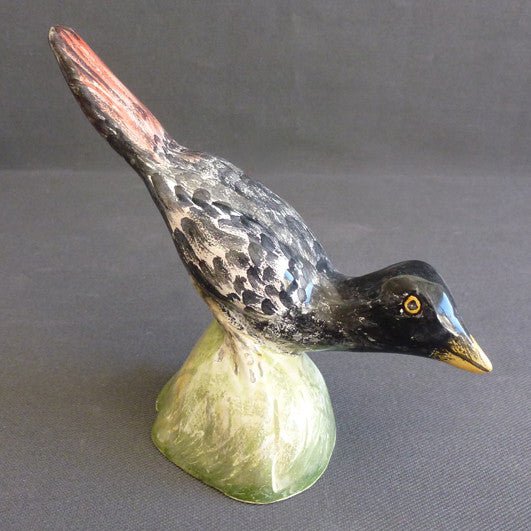 Earthenware Black Redstart