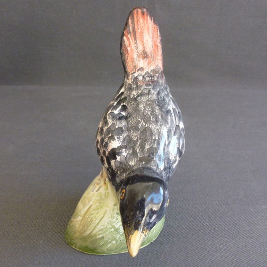 Earthenware Black Redstart