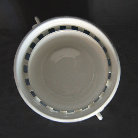 Openwork Empire planter with interior