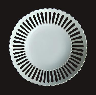 Bourg-Joly Martin straight openwork footless basket