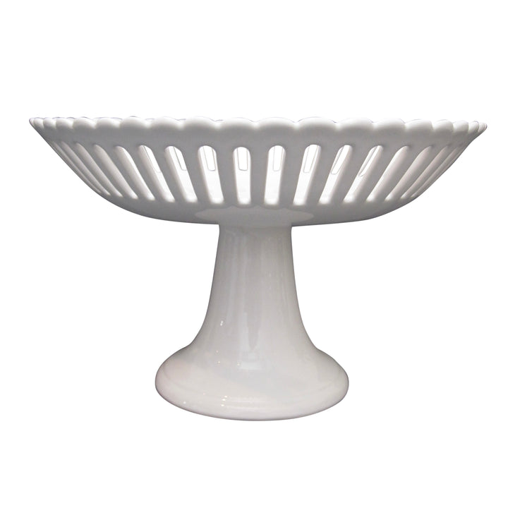 Bourg-Joly Martin straight openwork pedestal basket