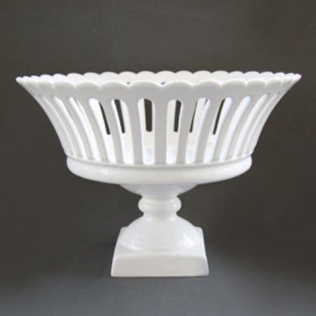 Large Bourg-Joly restauration footed basket