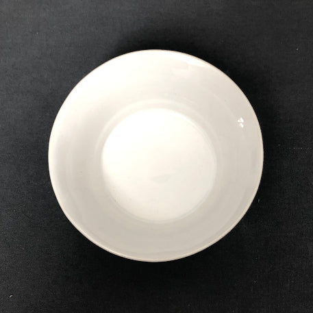 Malicorne Round Full Plain Edge Bowl in white