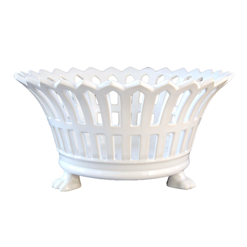 Restauration claw footed basket