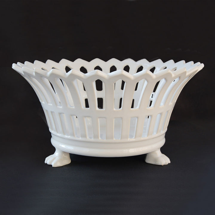 Restauration claw footed basket