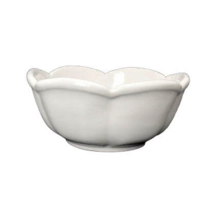 Tulip bowl in white