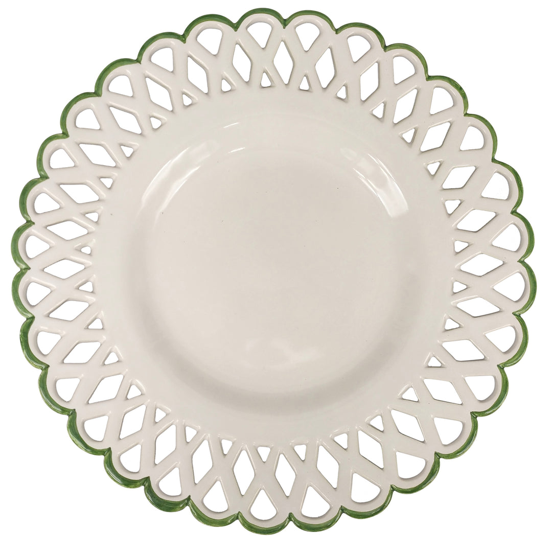 Openwork Louis Philippe plate