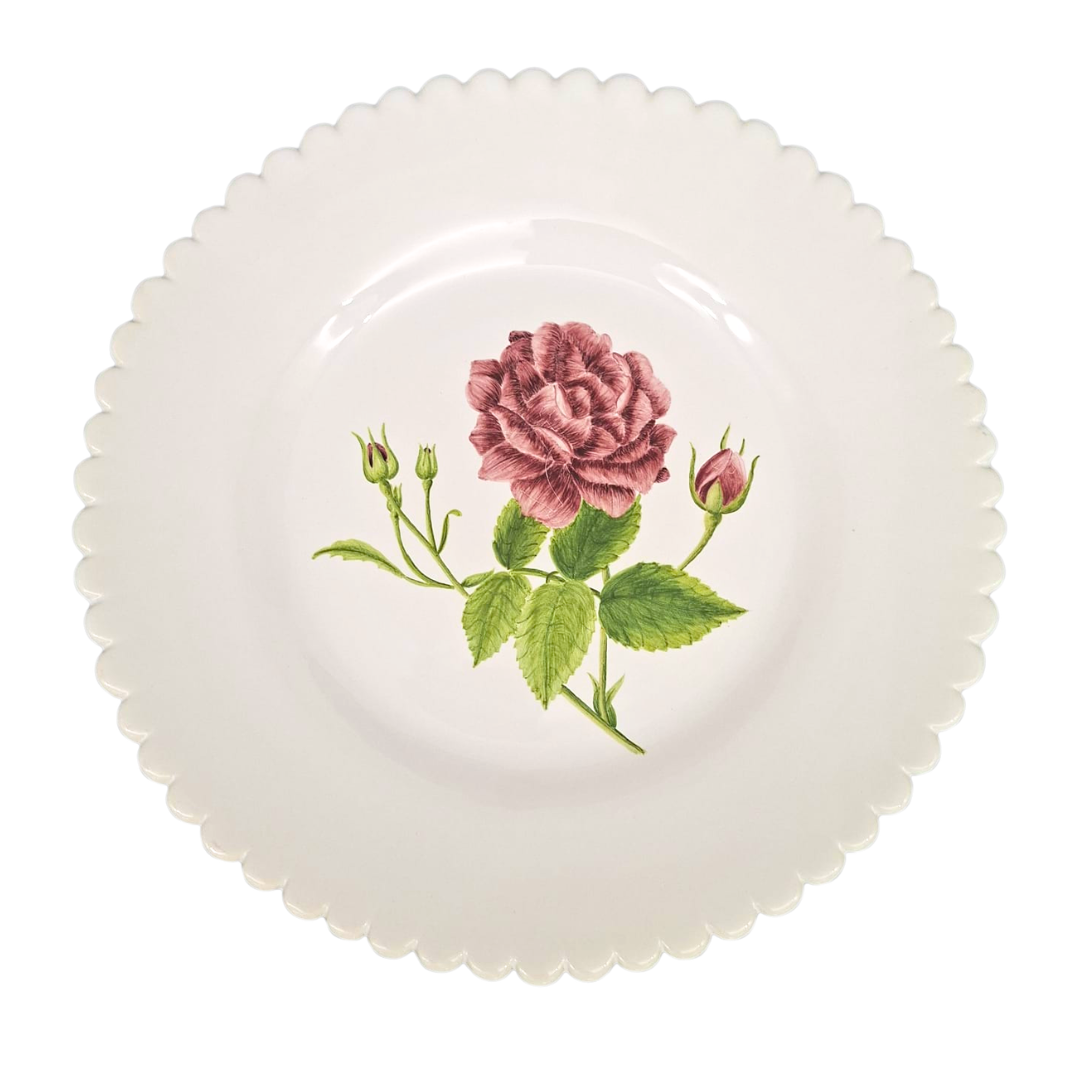 Bourg-Joly Pleine Plate with Redouté 2026