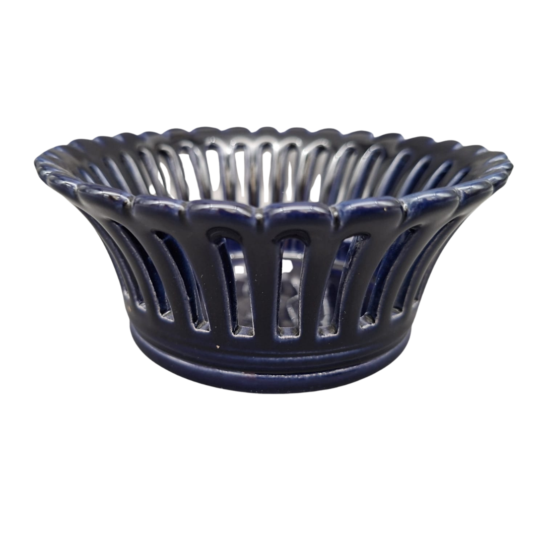 Bourg-Joly basket in Navy blue