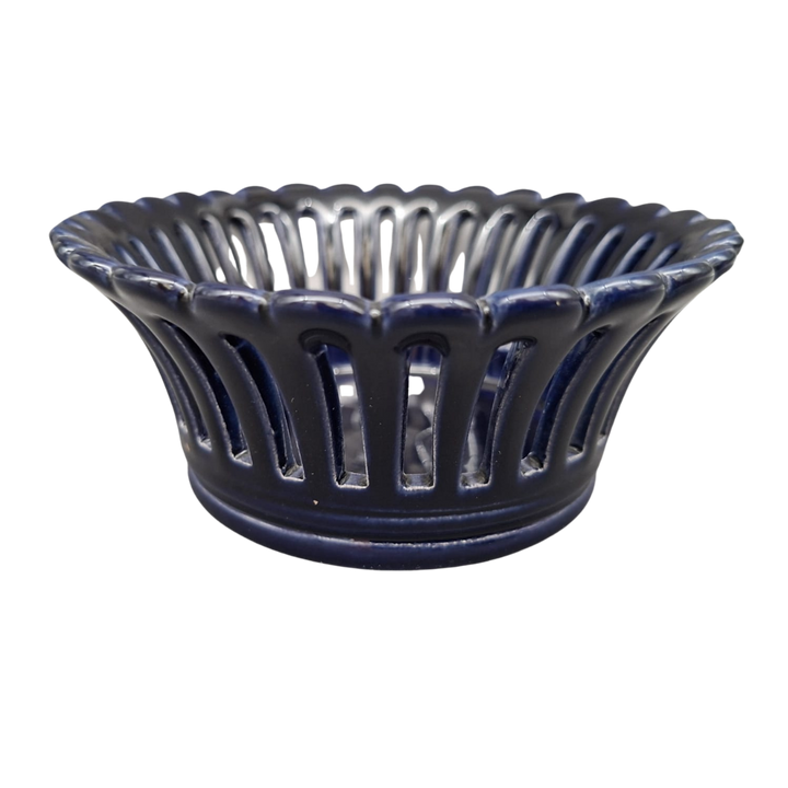 Bourg-Joly basket in Navy blue