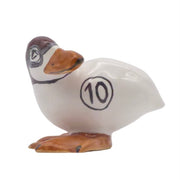 Pottery French duck figure by Bourg-Joly Malicorne