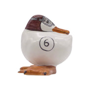 Collectable ceramic duck one of 12 Racing Ducks 