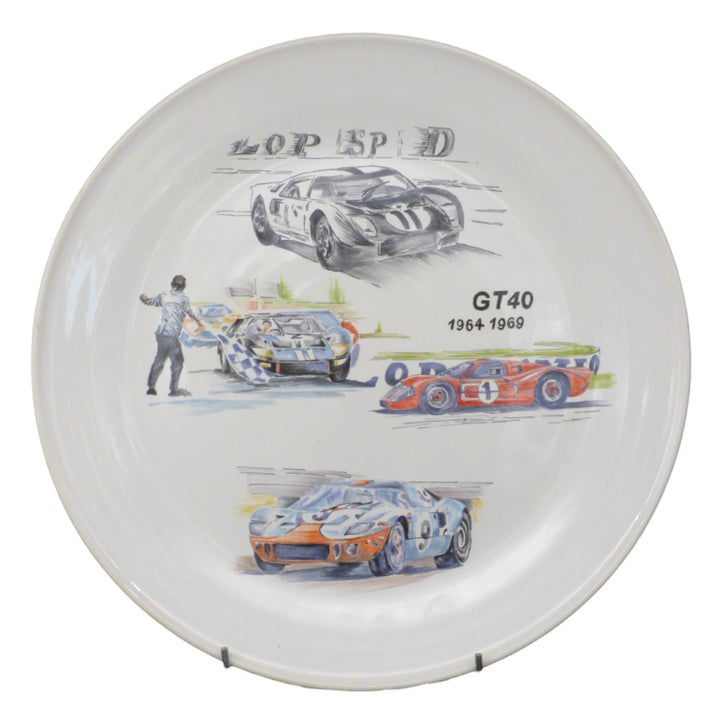 Limited edition Ford GT40 collector's plate No 2