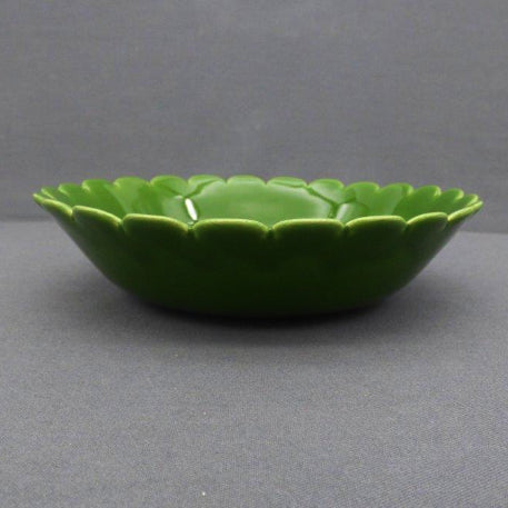Chevet pleine sans pied shallow bowl in green
