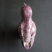 Earthenware Nuthatch on a white stand