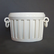 Openwork Empire planter with interior