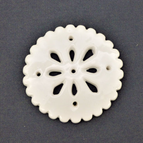 Earthenware Bourg-Joly openwork ornament