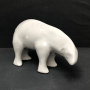 White Earthenware Pouplard Bear
