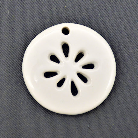 Earthenware Disc ornament