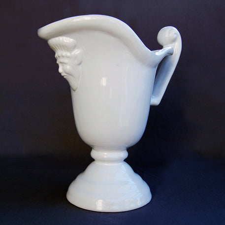 Earthenware Pichet Casque Rond Jug vase