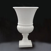 Earthenware Medicis Godrons vase without handles