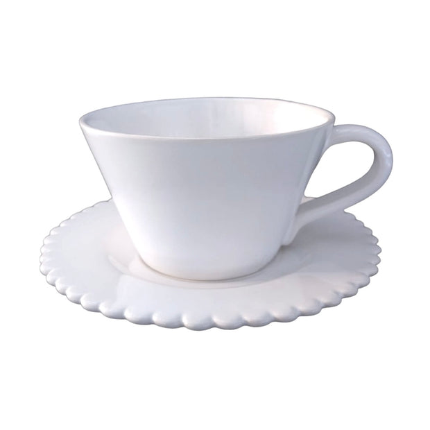 Pointu Breakfast cup and Bourg-Joly Pleine saucer