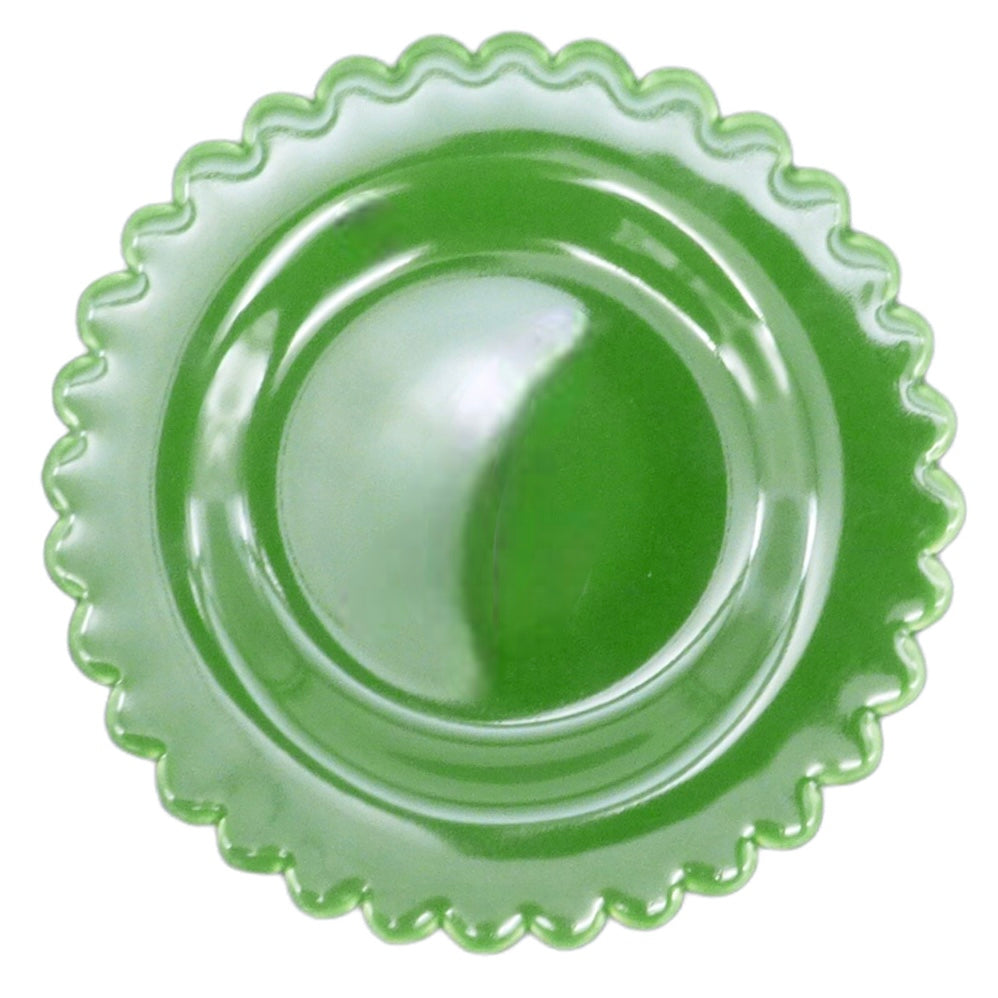 Chevet Pleine plate in green
