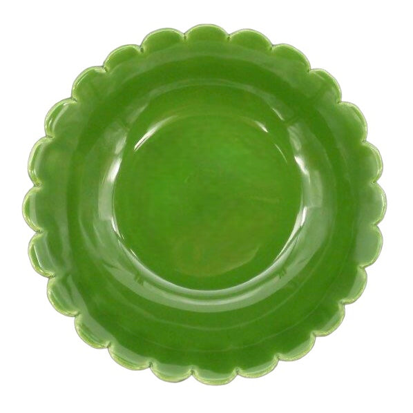 Chevet Pleine sans pied shallow bowl in green