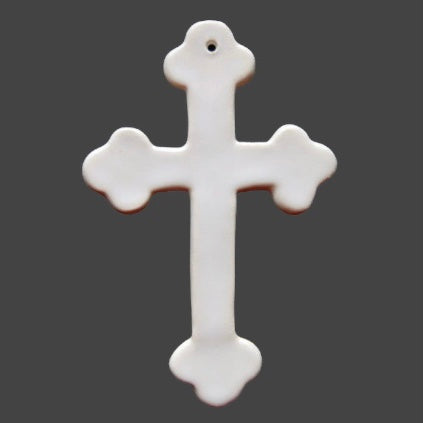 Earthenware Simple Heraldic Cross