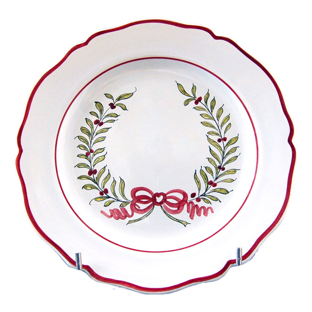 Feston plate with Strasbourg Wreath decoration