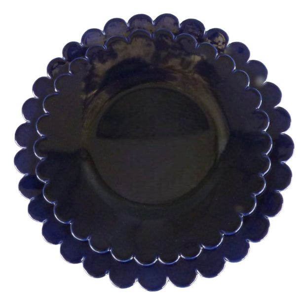 Chevet Pleine plate in Navy Blue