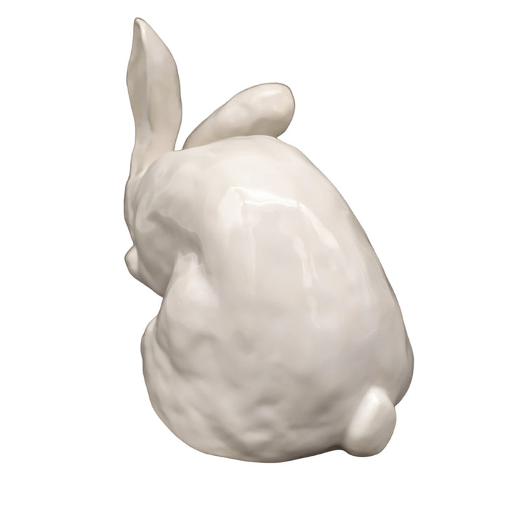 White Earthenware Rabbit