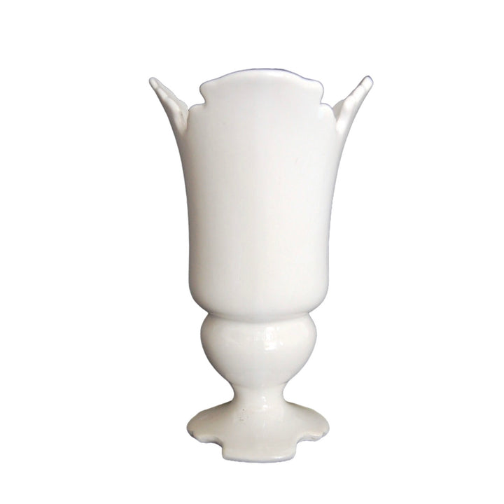 Earthenware Medicis Dentele sur pied vase