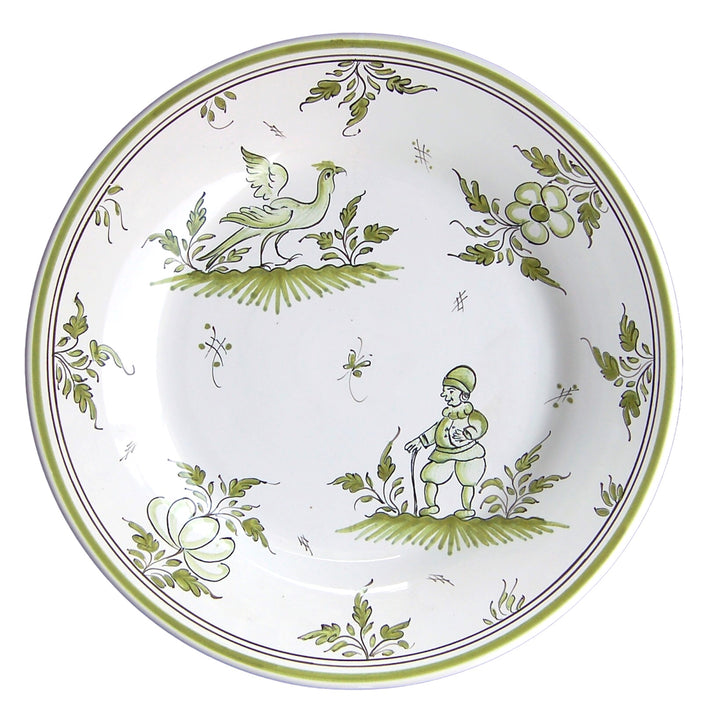 Feston plate with hand painted decoration Moustiers 9