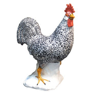 Hand Painted earthenware Pouplard Chicken