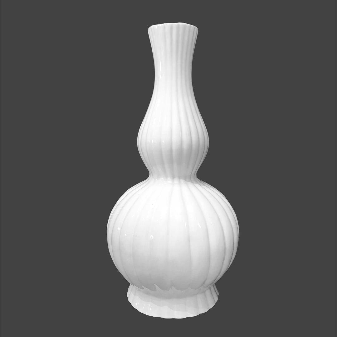 Bouteille Godrons vase