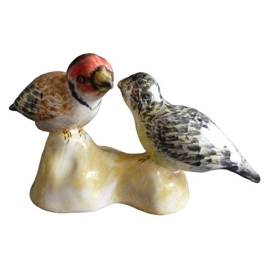 Earthenware Goldfinch and Tarin