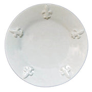 Bord Uni plate with Fleur de lys motif