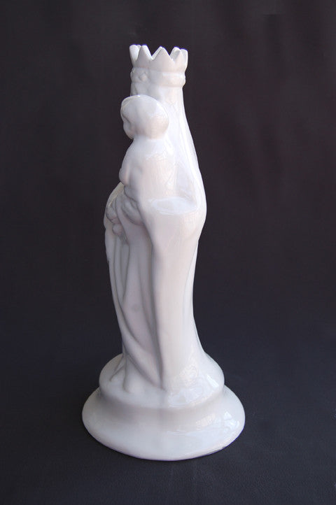 Earthenware Virgin of Childbirth Statue